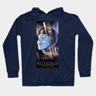 Classic Science Fiction Movie Poster - Metropolis Hoodie